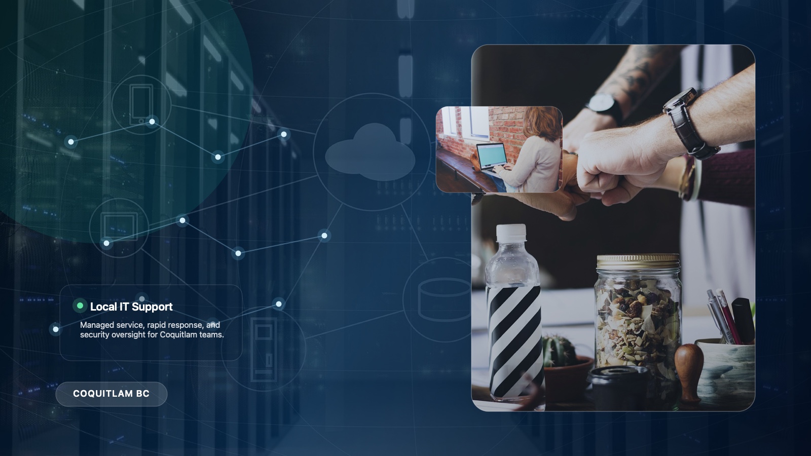 Custom IT support image for Coquitlam small business planning